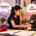 Music student preparing for a Trinity vs ABRSM graded exam at Opera Music & Arts Centre, Sharjah